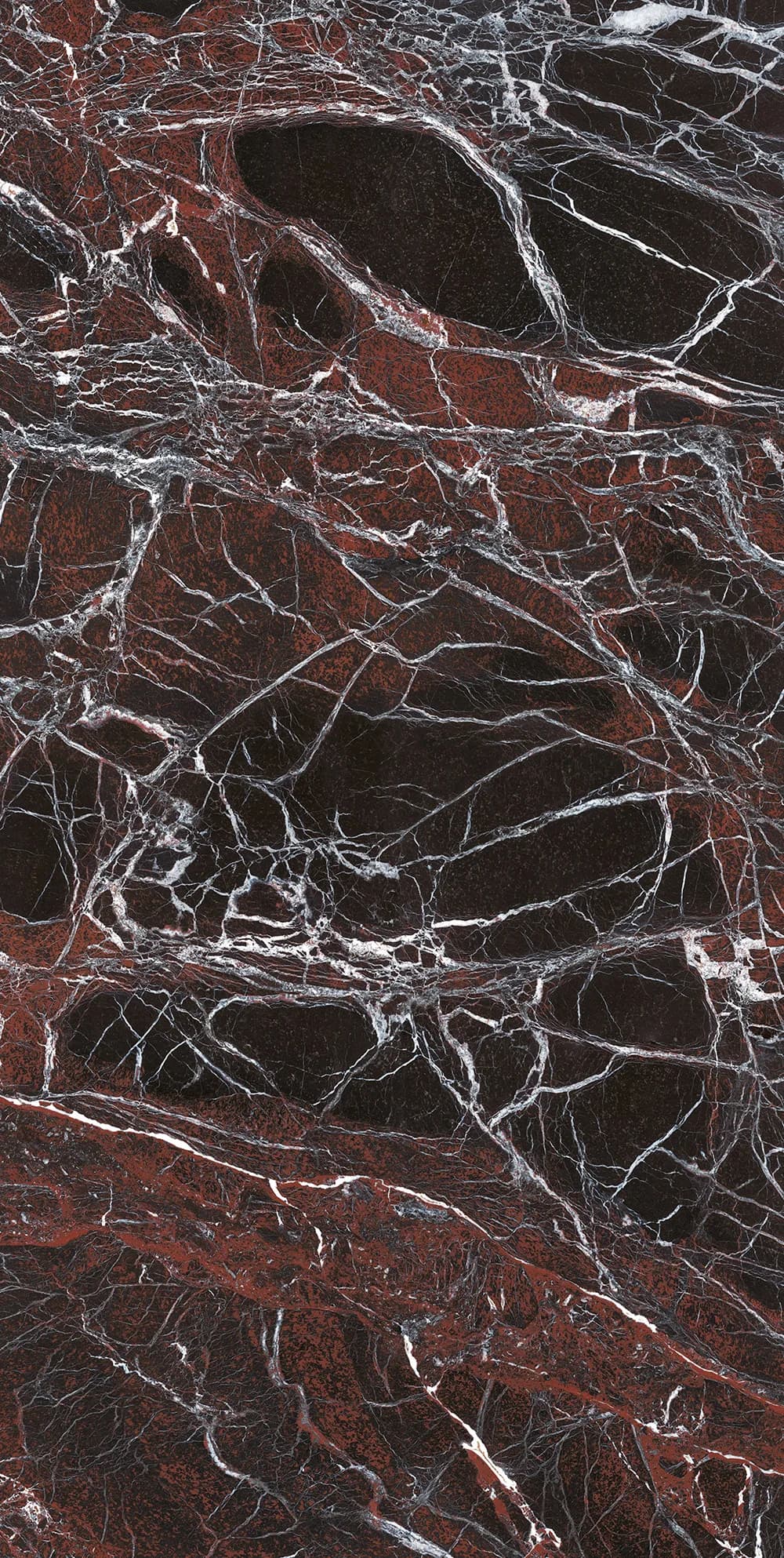 Rosso Domus porcelain porcelain-slabs — Bold tones and heritage style for distinctive projects..